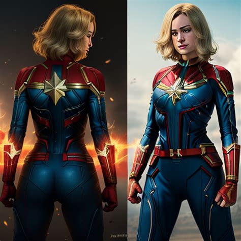 capitan marvel nuda|Captain Marvel Nude Porn Videos 